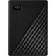 WD My Passport Portable External Hard Drive 5TB USB 3.1 and USB 3.0 Compatible Black WDBPKJ0050BBK