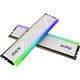 XPG SPECTRIX D35G RGB DDR4 Desktop Memory Kit, 16GB 2x8GB, 3200MHz, CL16, White, AX4U32008G16A-DTWHD35G