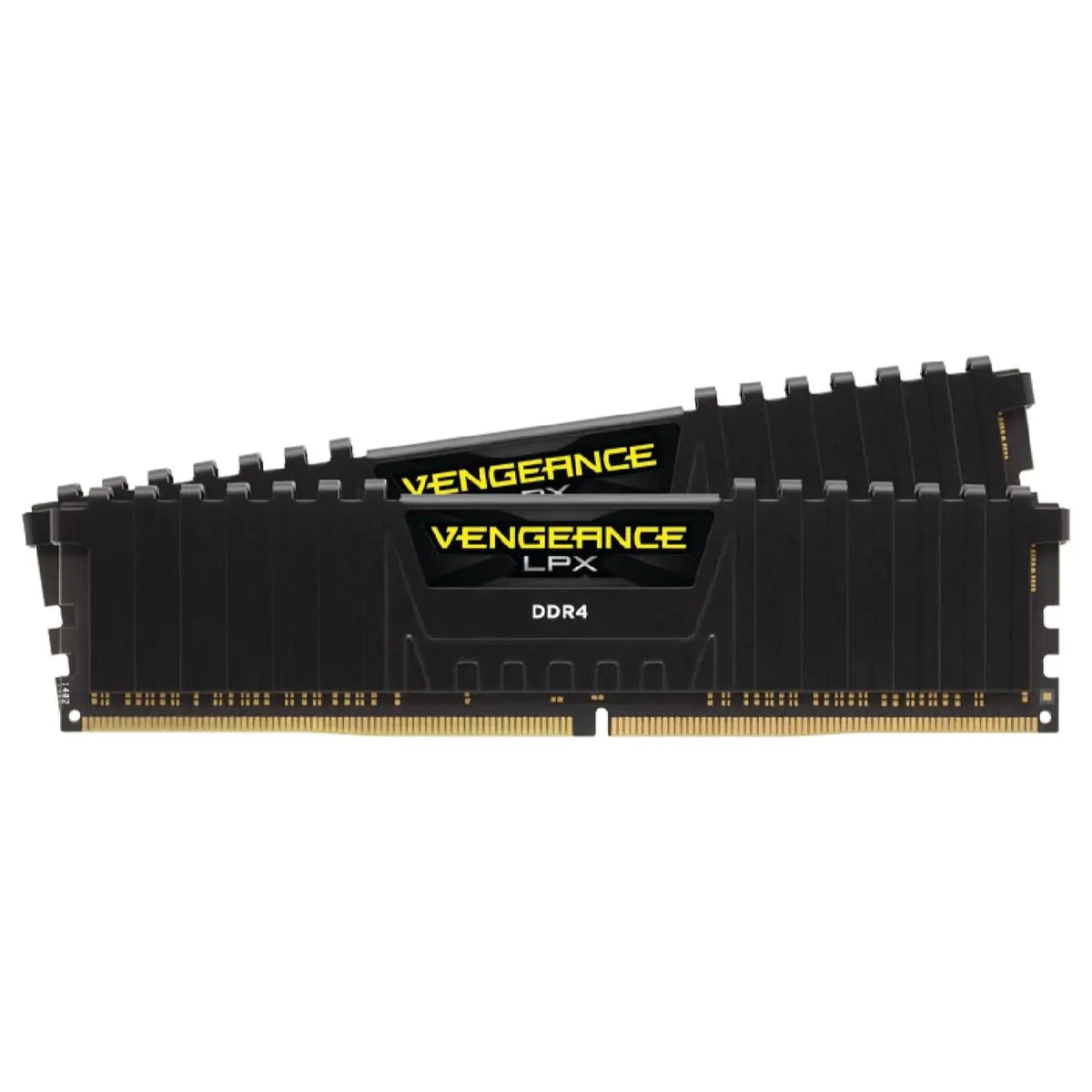 CORSAIR Vengeance LPX DDR4 RAM 32GB (2x16GB), Up to 3200MHz, CL16-20-20-38, 1.35V, Intel XMP, AMD EXPO, Black, CMK32GX4M2E3200C16