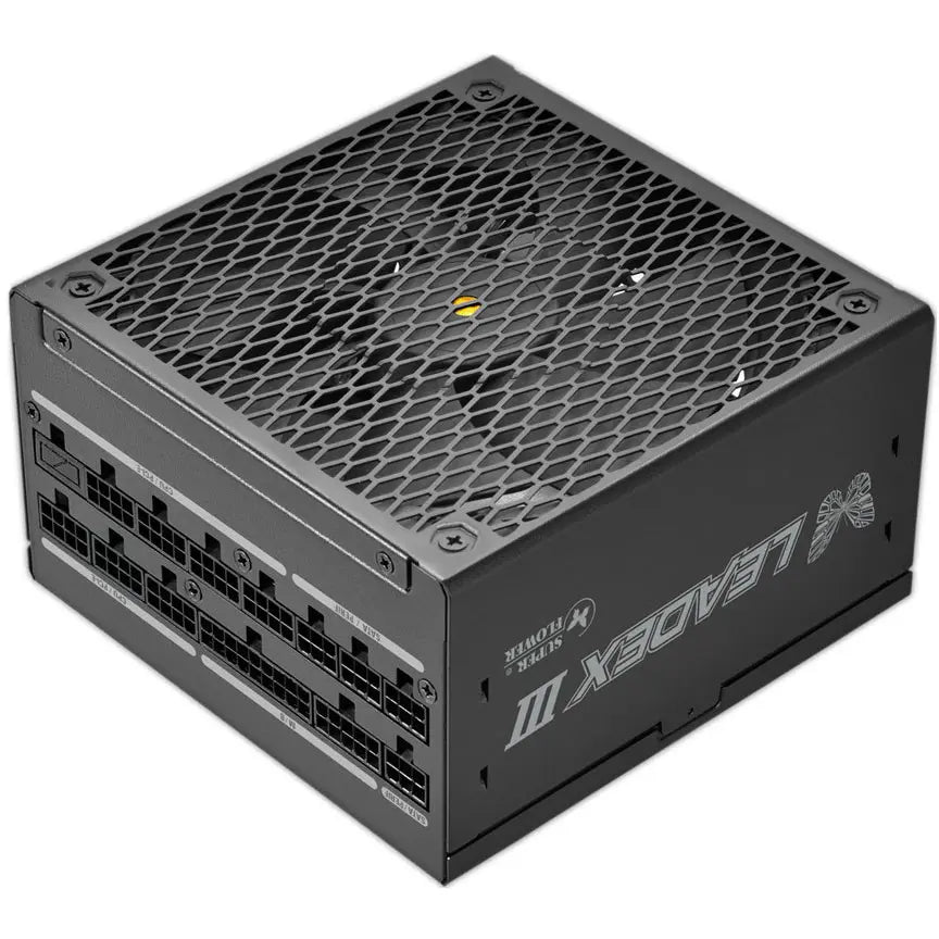 Super Flower Leadex III Gold Up 850W 80 Plus Gold ATX Fully Modular Power Supply, ATX 3.1 Compatible, SLI and CrossFire Compatible