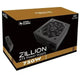Super Flower Zillion 750W 80 Plus Bronze Power Supply, All Black Flat Cables, DC-DC, 105°C Capacitor