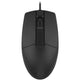 A4Tech OP-330S Wired USB Mouse, 1200 DPI, 5 Million Clicks, Wider Scroll Wheel, 8 Gestures, Silent Clicks, OP-330S
